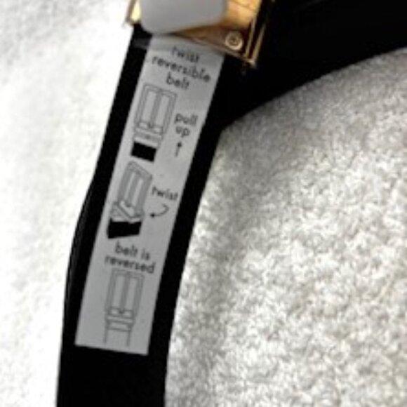 Michael Kors leather MK logo belt NWT Size 2X - Picture 6 of 7